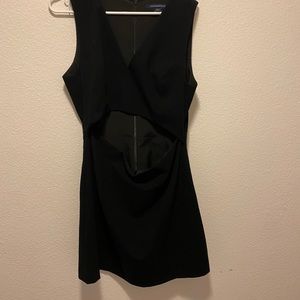 Black Keyhole Dress